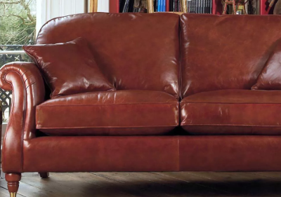 Leather 3 Seater Sofa